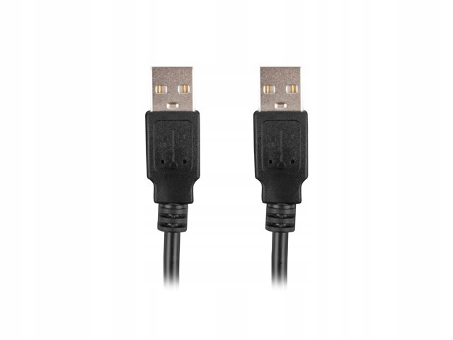 LANBERG Kabel USB 2.0 USB-A -A wtyk - wtyk 1m Kod producenta CA-USBA-20CU-0010-BK