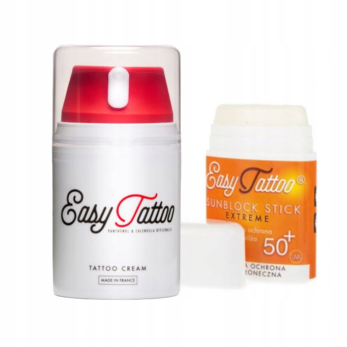 

Easy Tattoo Krem do tatuażu i z Filtrem Uv 50 Lato