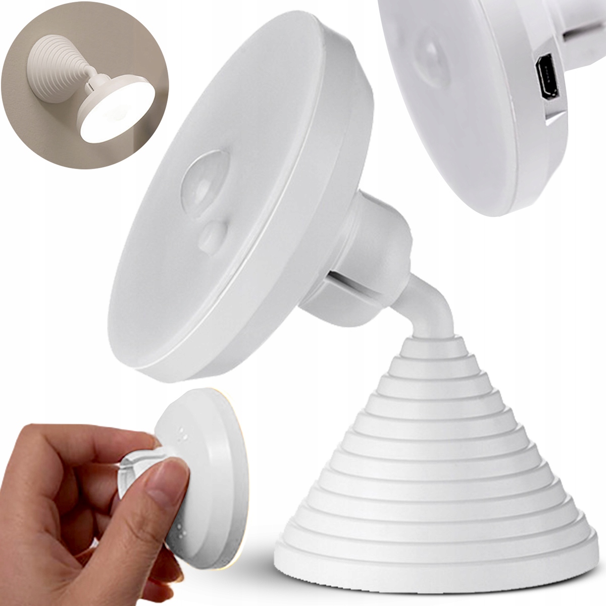 

Lampka Led Z Czujnikiem Zmierzchu Świtu 360 600mAh