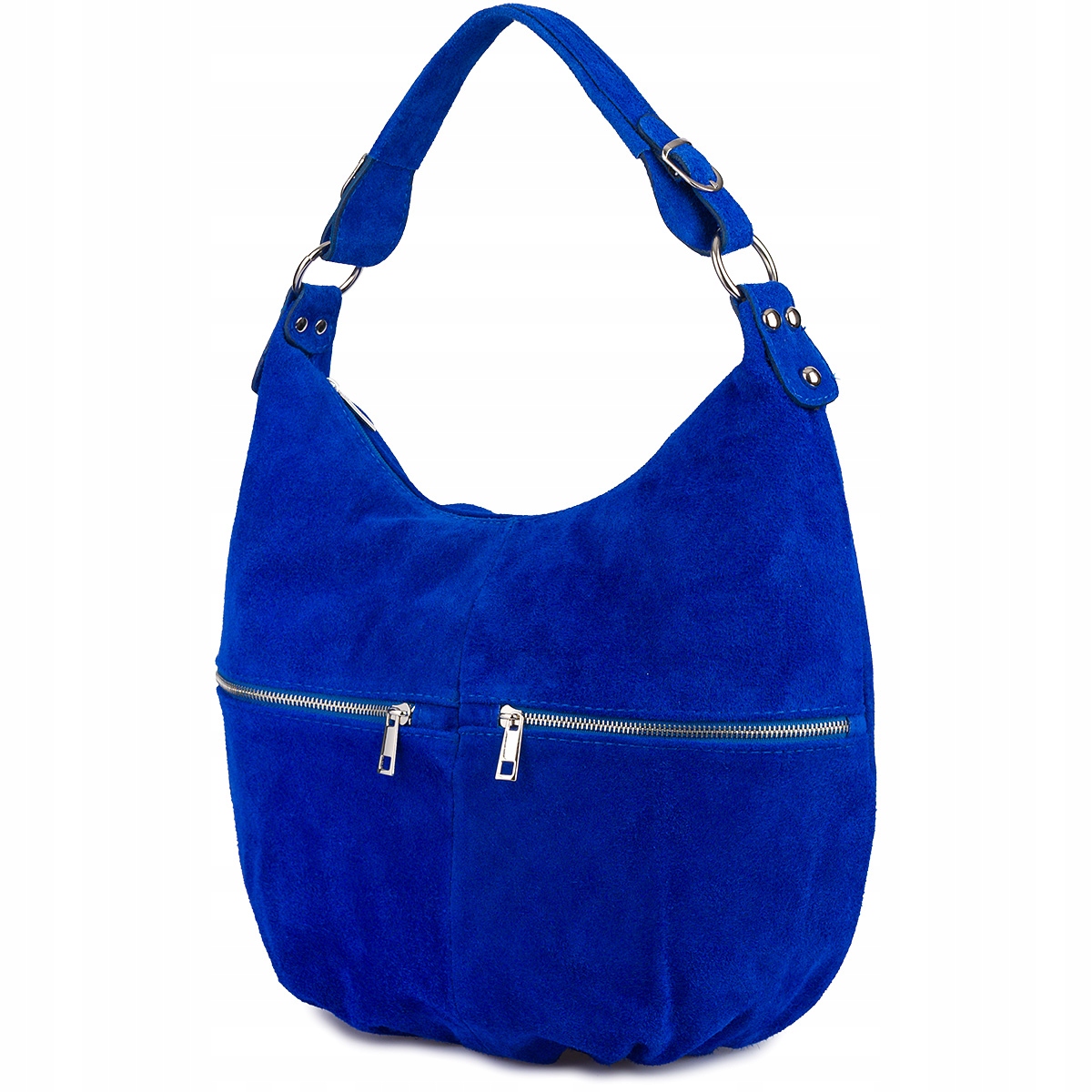 Kožená dámská kabelka A4 taška shopperka taška přes rameno semišová kůže