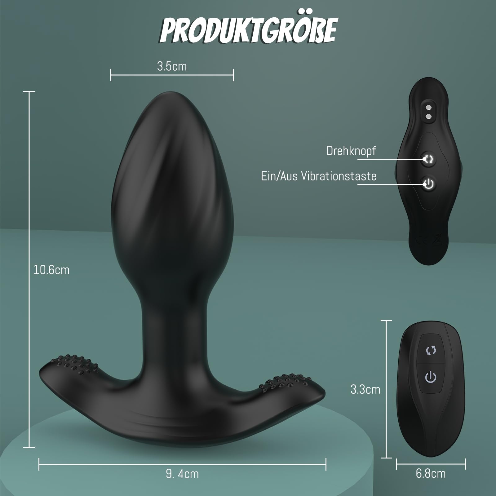 DUREX Wibrator Analny Dla Kobiet i Mężczyzn Z 10 Trybami Wibracji — miniatura 3