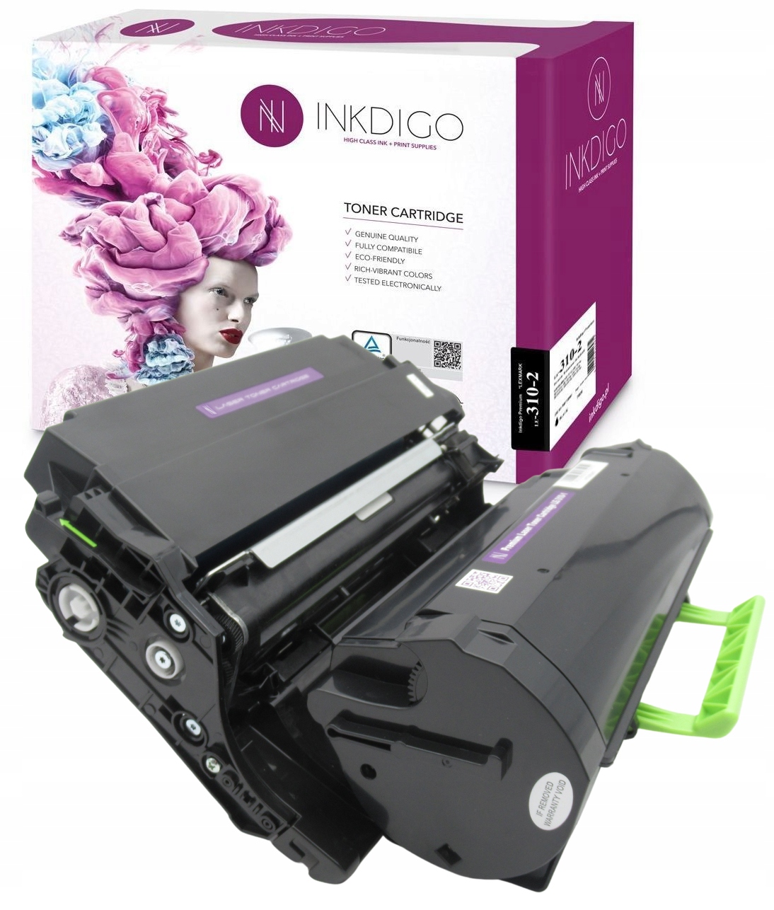 Toner Bęben Inkdigo Tuv Do Lexmark MS310D 310DN