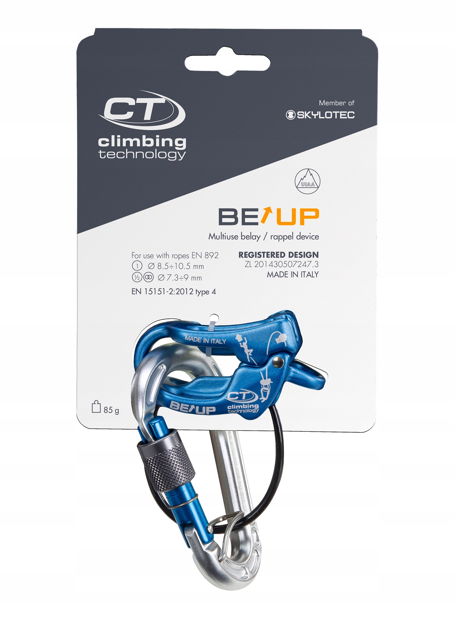 Sada pro zajištění Climbing Technology Be-Up Kit modrá/modrá