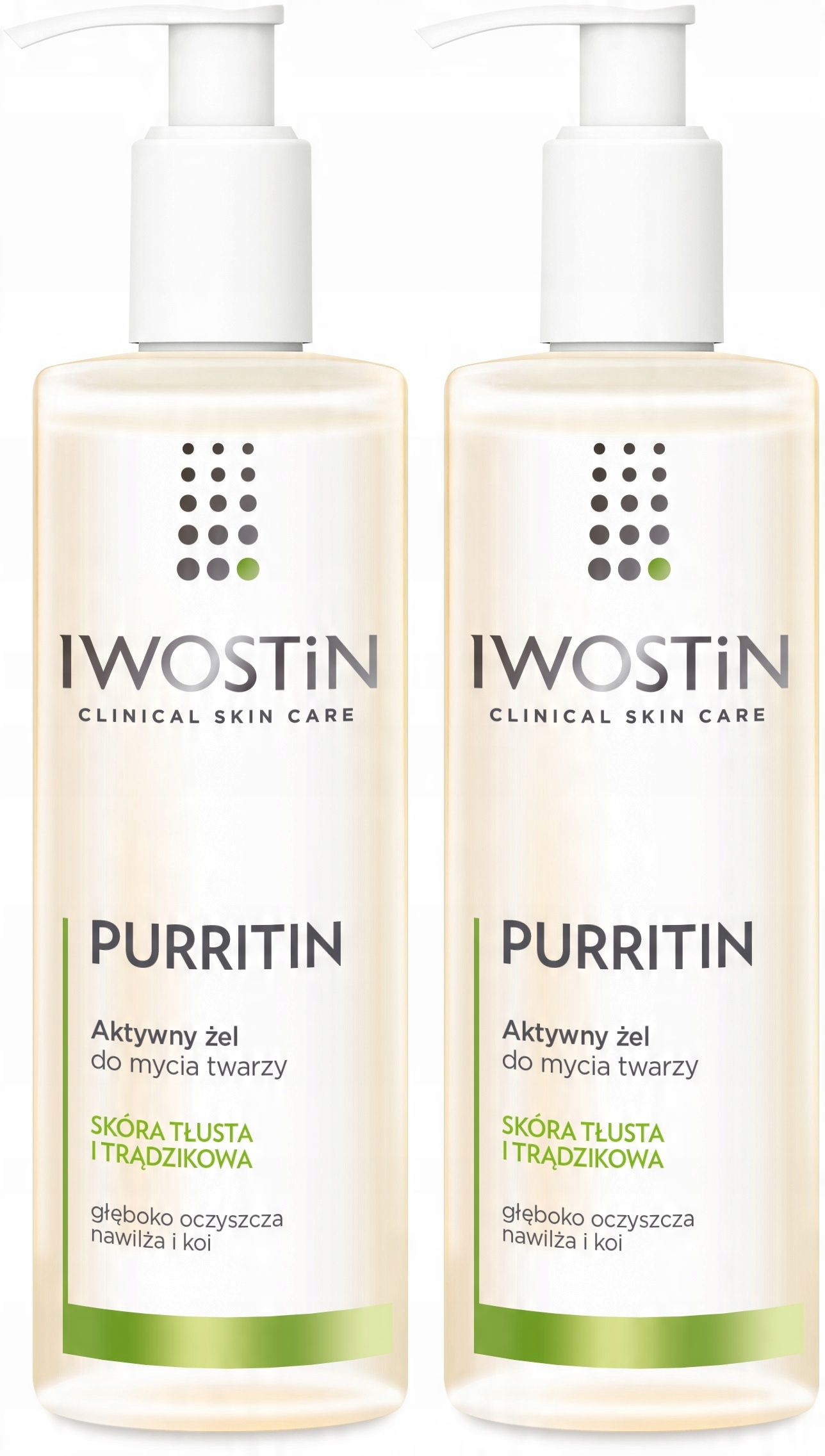 

Iwostin Purritin Aktywny Żel Do Mycia Twarzy 2x300