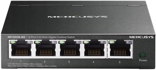 Tp-link Mercusys MS105GS-M2 Ethernetový Přepínač 5-PORTOVÝ 2.5GB/S Plug&play