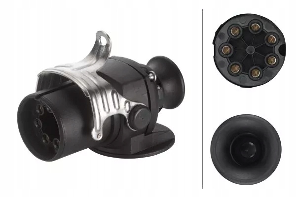 8JA 007 - Штепсельная вилка (количество контактов: 7, форма штепсельной вилки: