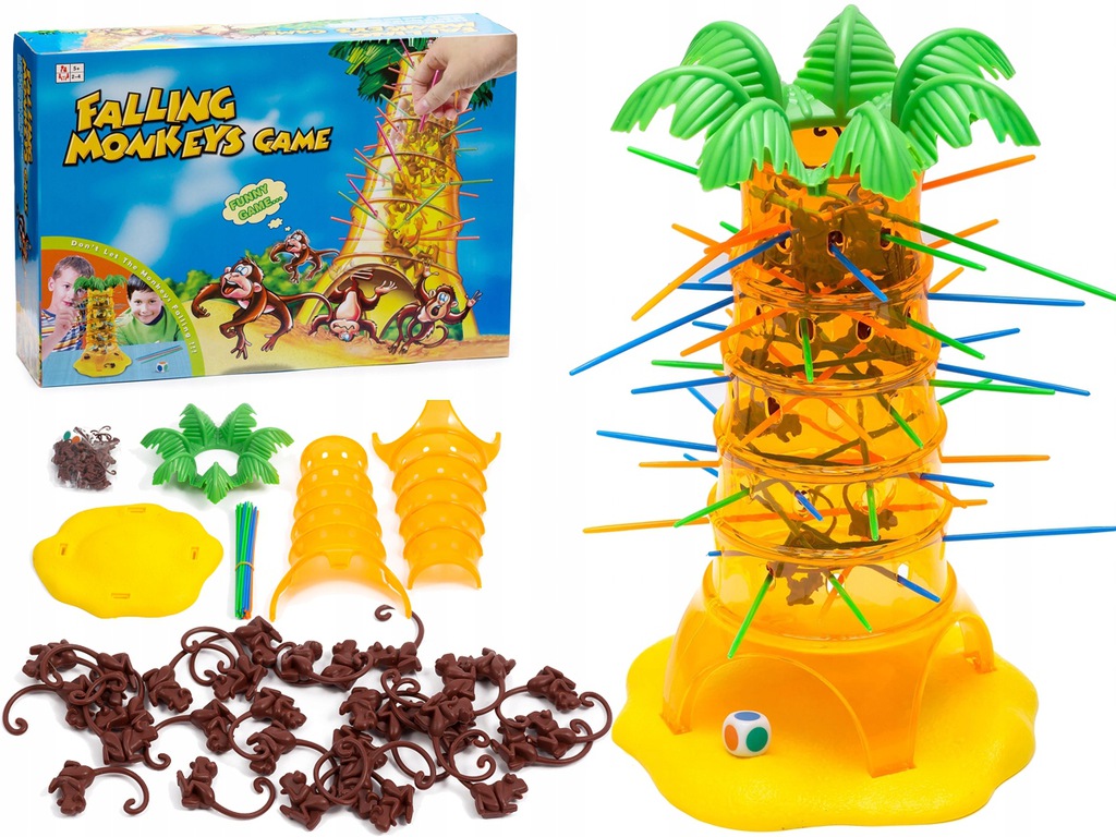 ИГРА СЕМЕЙНАЯ АРКАДА ПАДАЮЩИЕ ОБЕЗЬЯНКИ C5881
