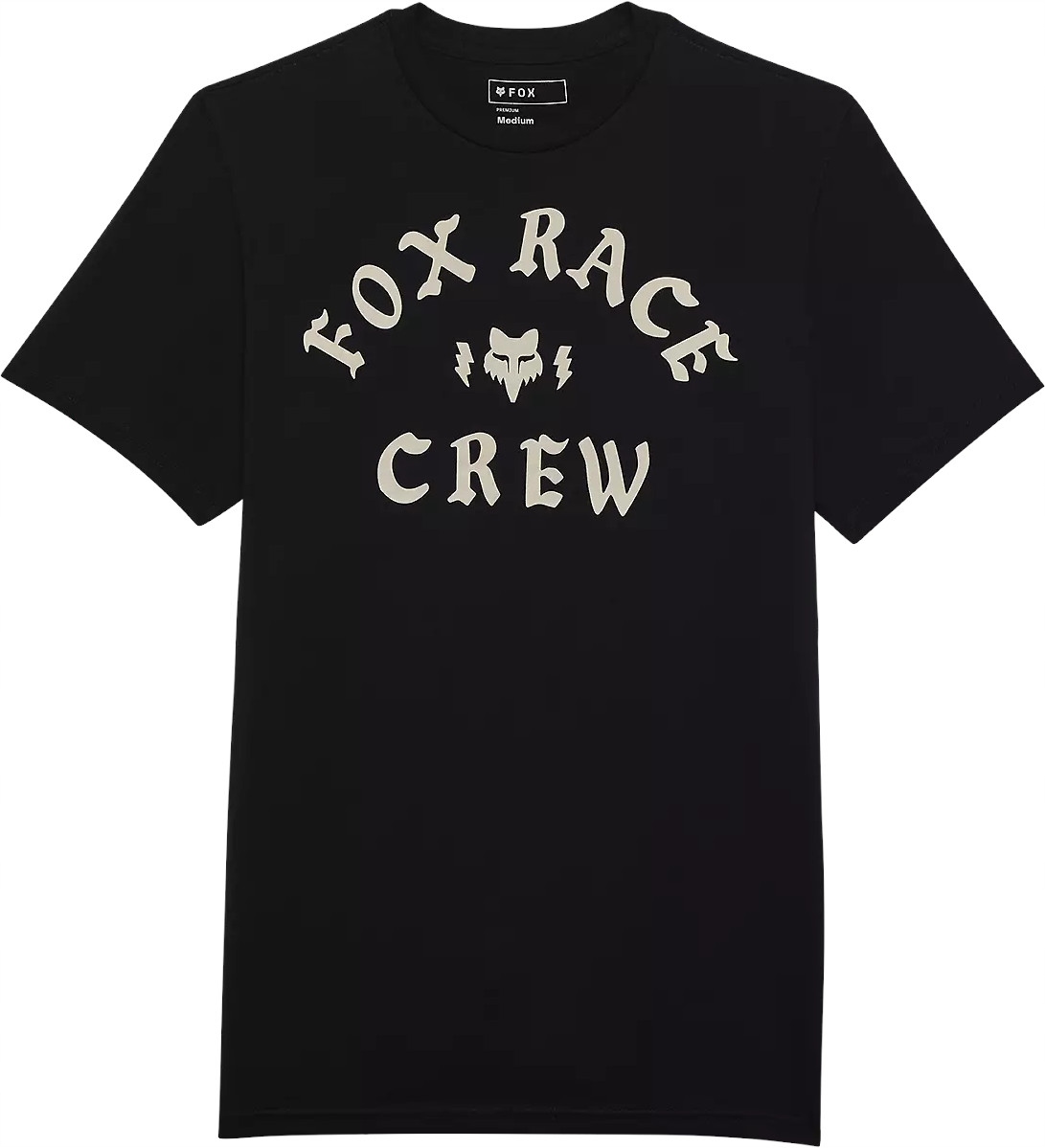 Tričko Denní tričko Fox Race Crew Premium Ss Tee Black vel. L
