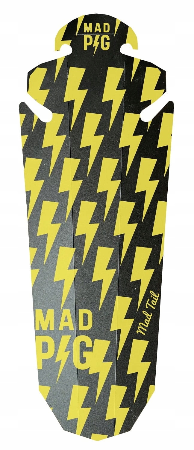 Błotnik Rowerowy Tylny Mad Pig Tail pod Siodełko Mtb Enduro 17g Yellow