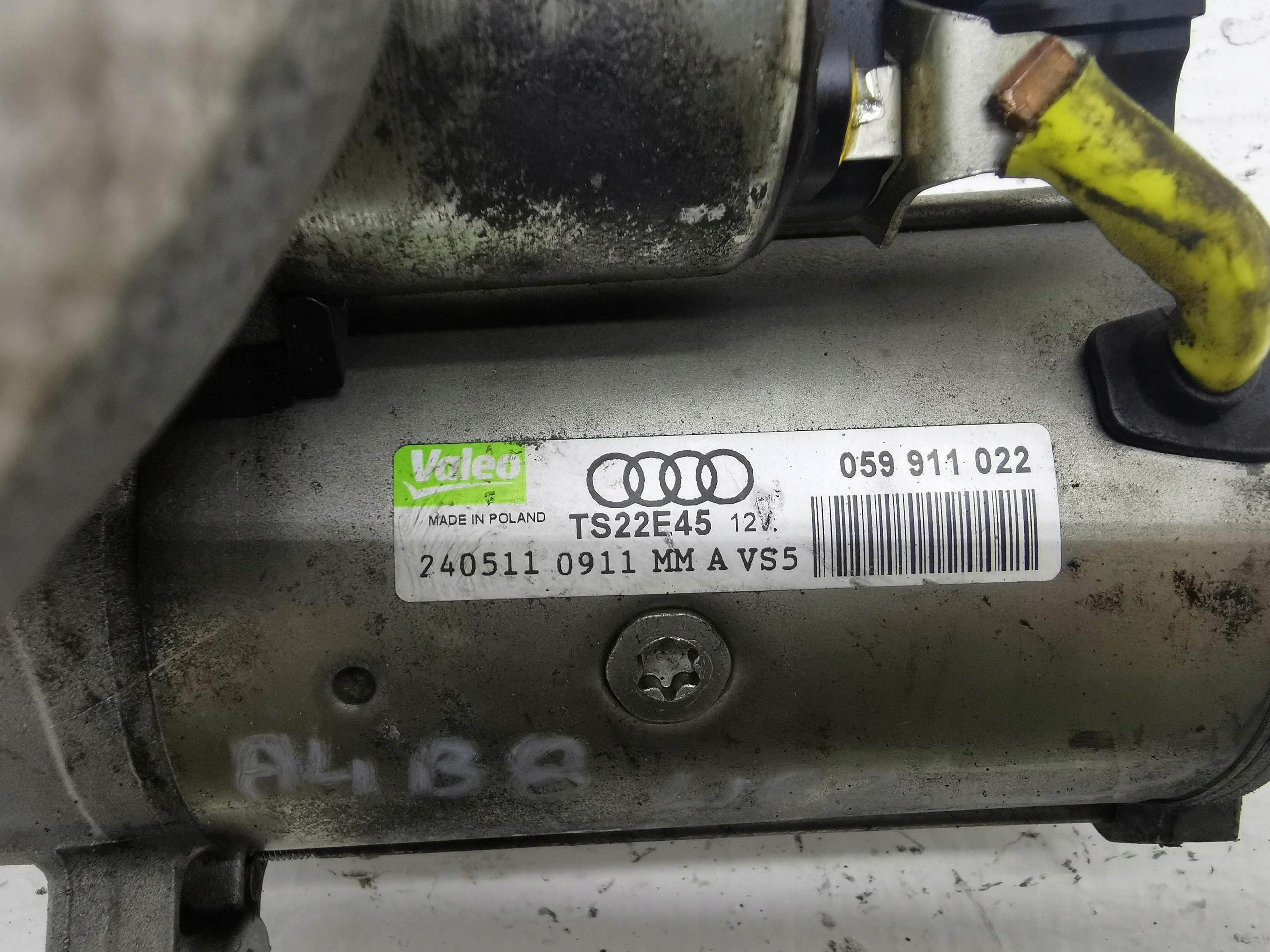 startér MOTORU AUDI A4 B8 2.7 V6 TDI 059911022