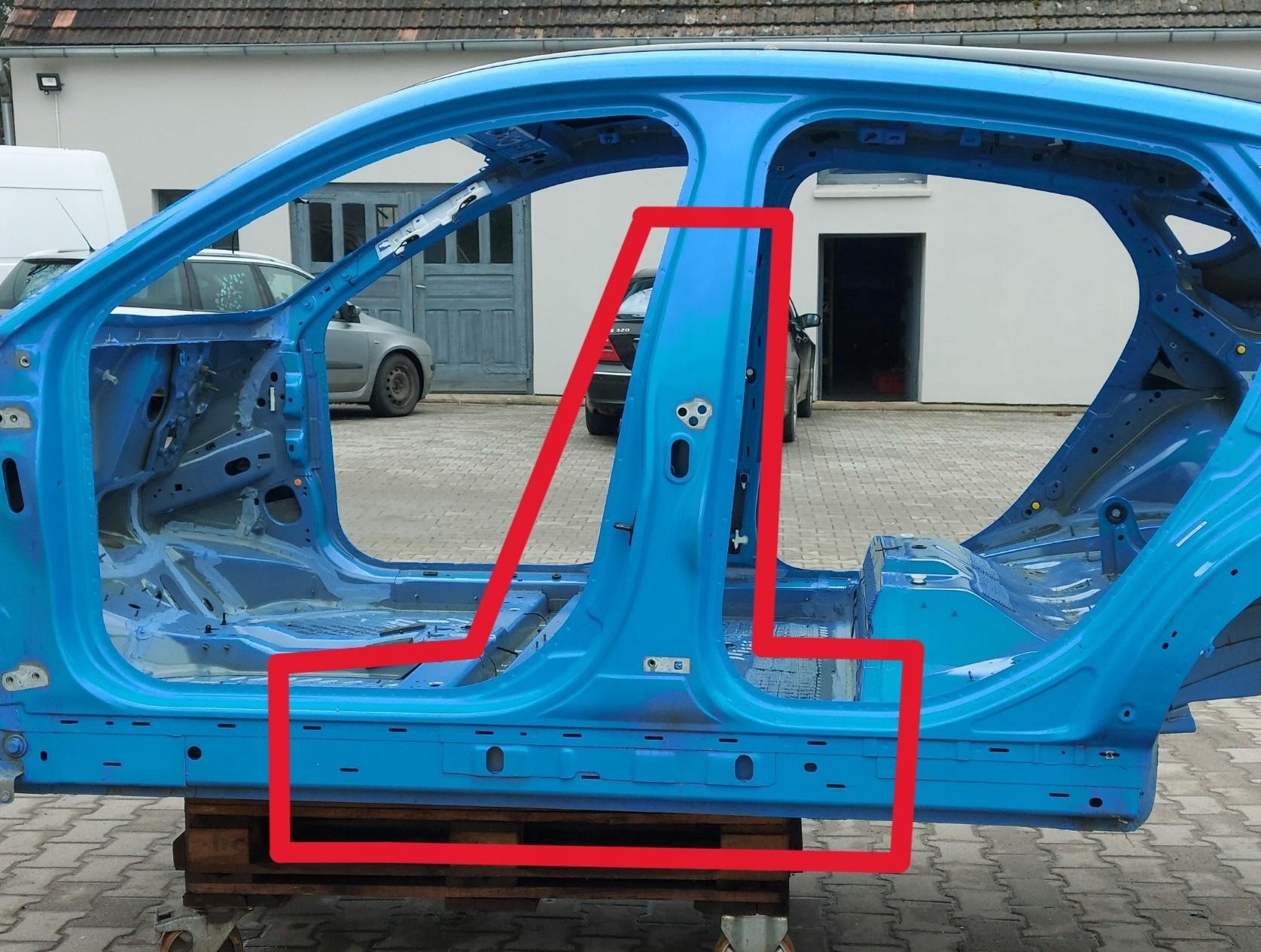 FORD MACH-E Seitenschweller Säule mitte links