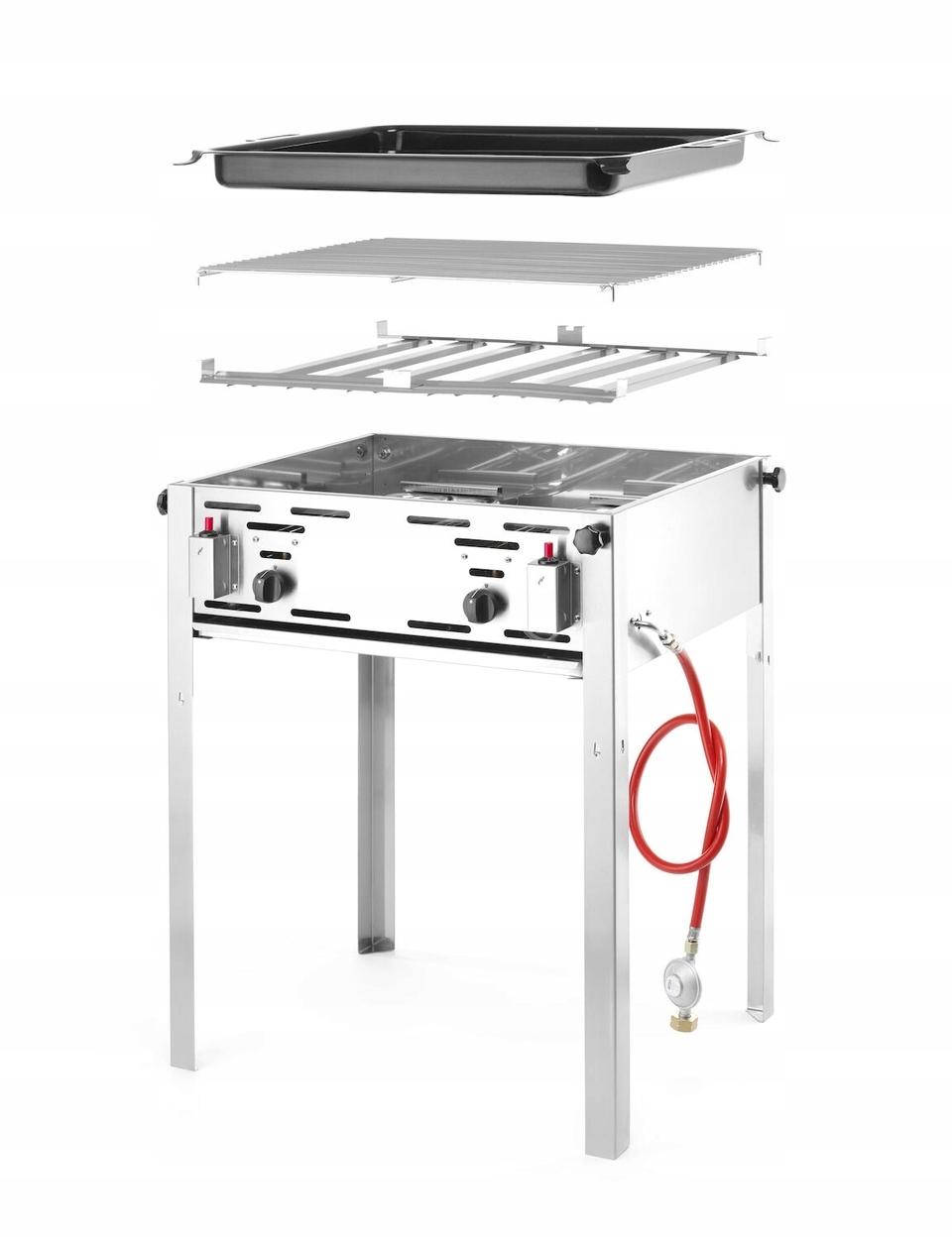 Grill gazowy Grill-Master Maxi, HENDI, 11,6kW, 650x540x(H)840mm Model 154717
