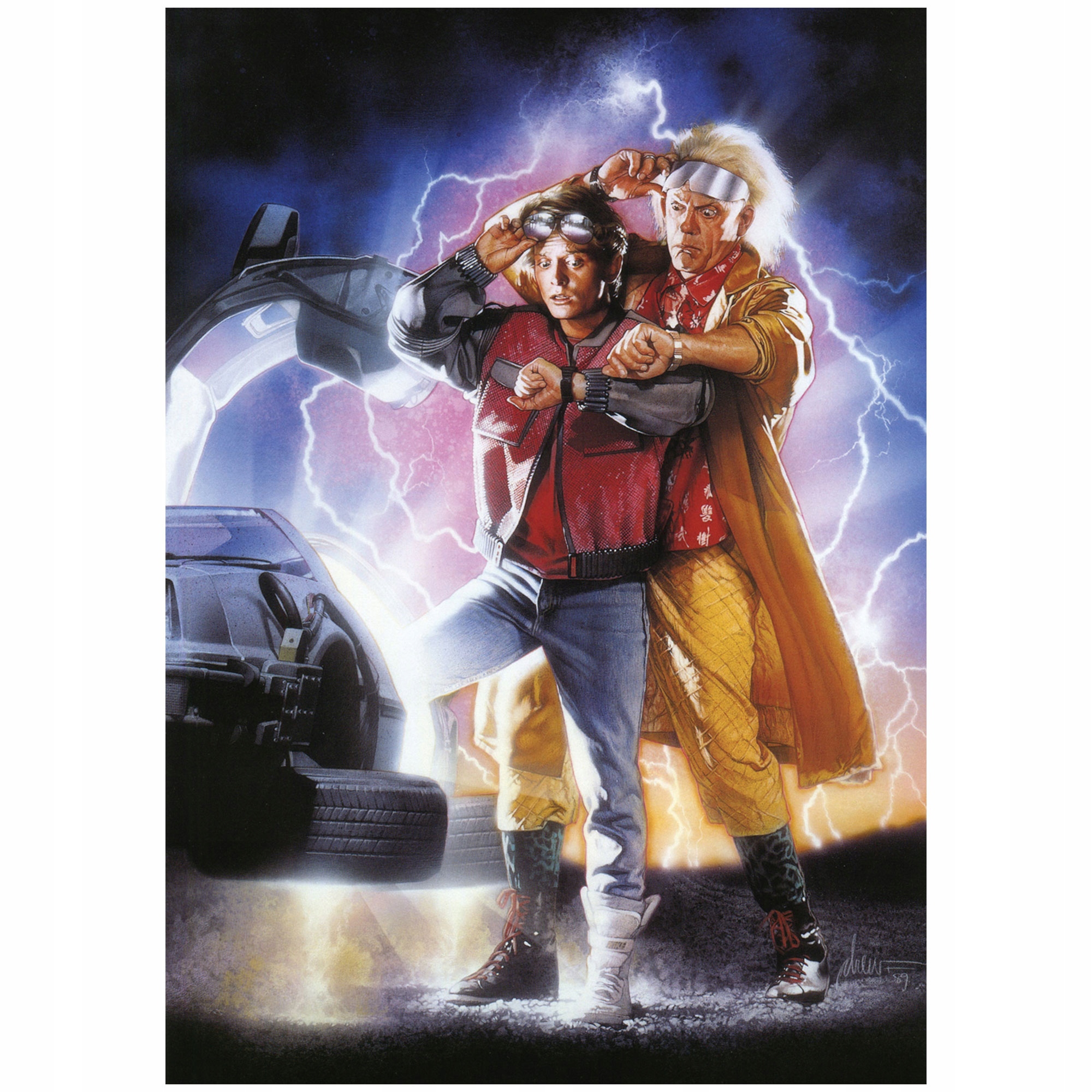 

Plakat Powrót do Przyszłości 2 Back to the Future