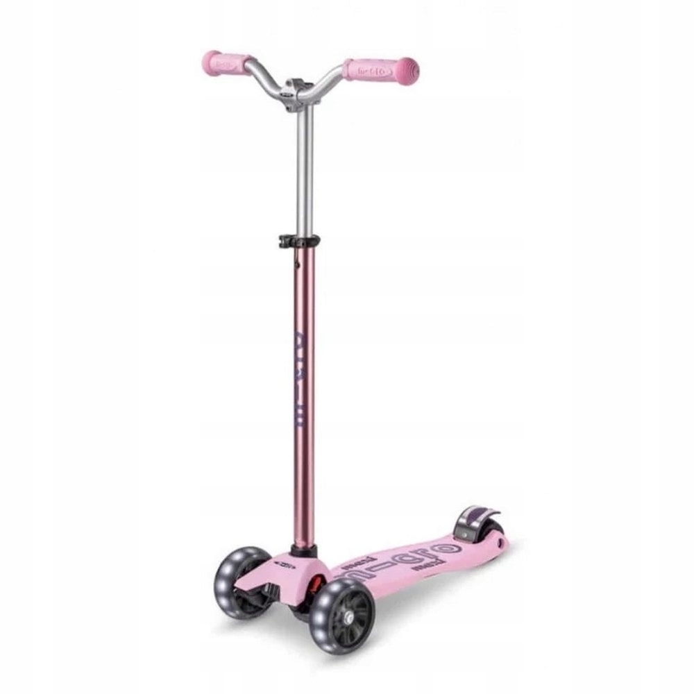 Hulajnoga Maxi Micro Deluxe PRO LED - ROSE