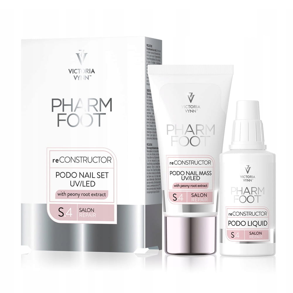 Sada 2v1 Rekonstrukce nehtů při rekonstrukci poškozené dlaždice Victoria Vynn