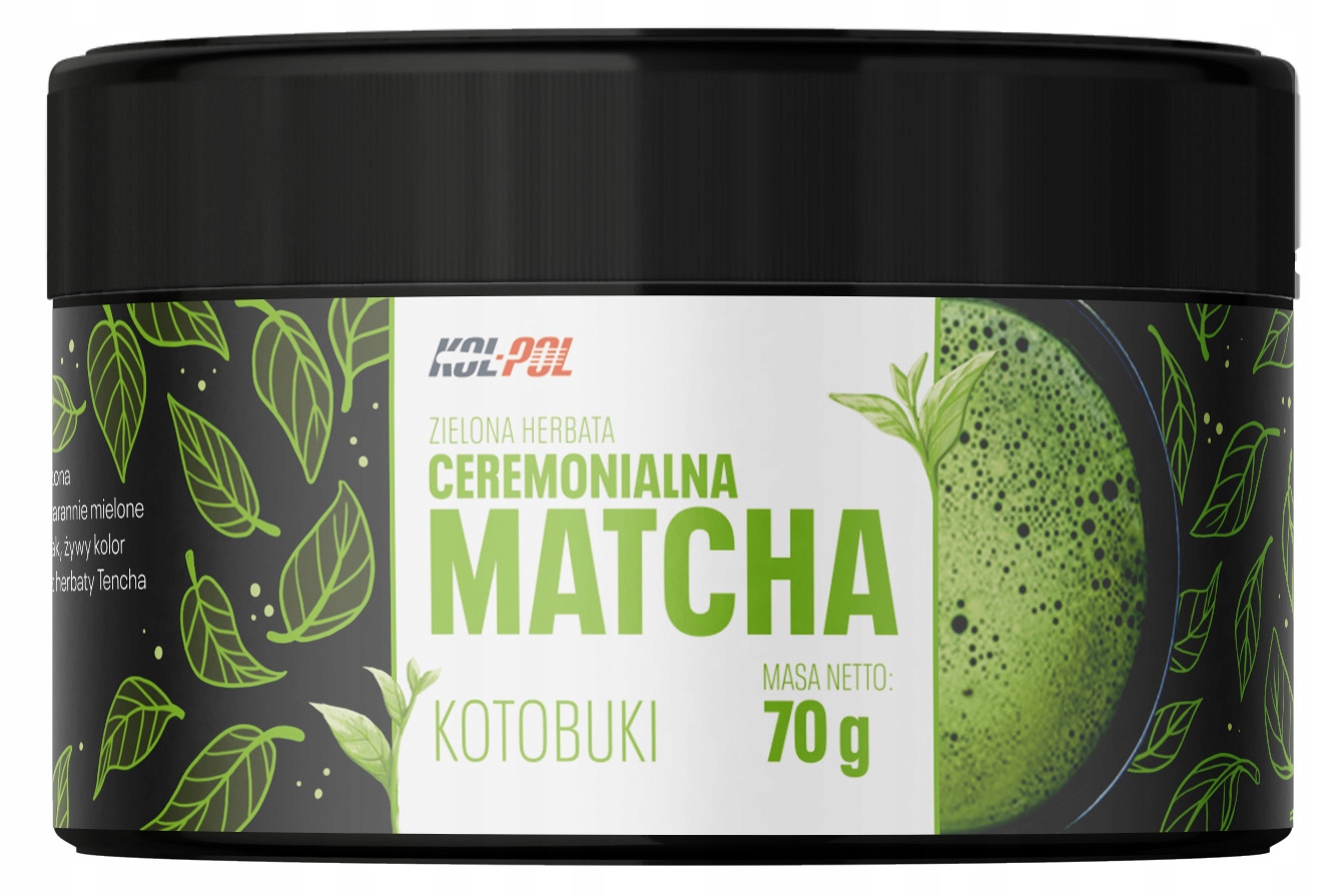 Levně Obřadní Matcha Kotobuki 70 g Zelený čaj prémiové kvality Kol-Pol