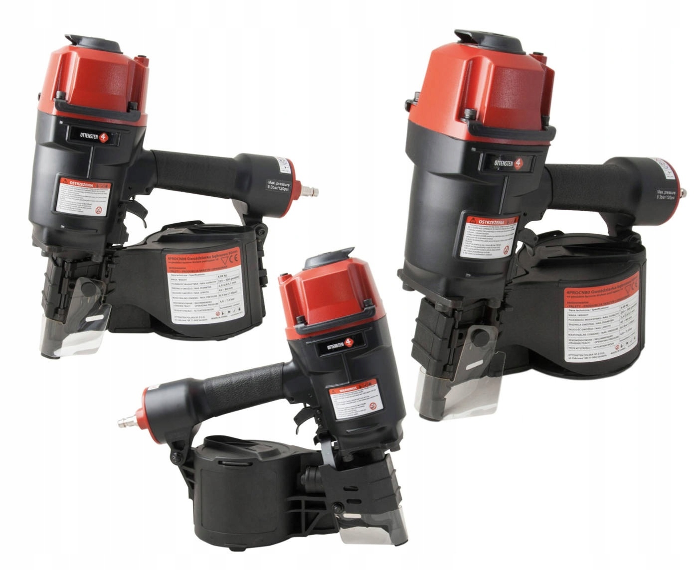 Gwoździarka Bębnowa 80mm 4PROCN80 4PRO OTTENSTEN