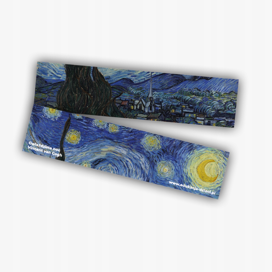 

Zakładka do książki: Gwiaździsta noc, van Gogh