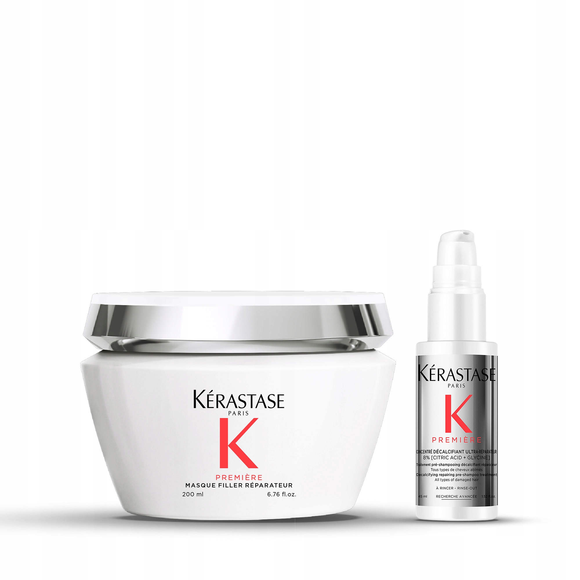 Kérastase Première Zestaw Regenerujący Włosy Maska 200ml Koncentrat 45ml