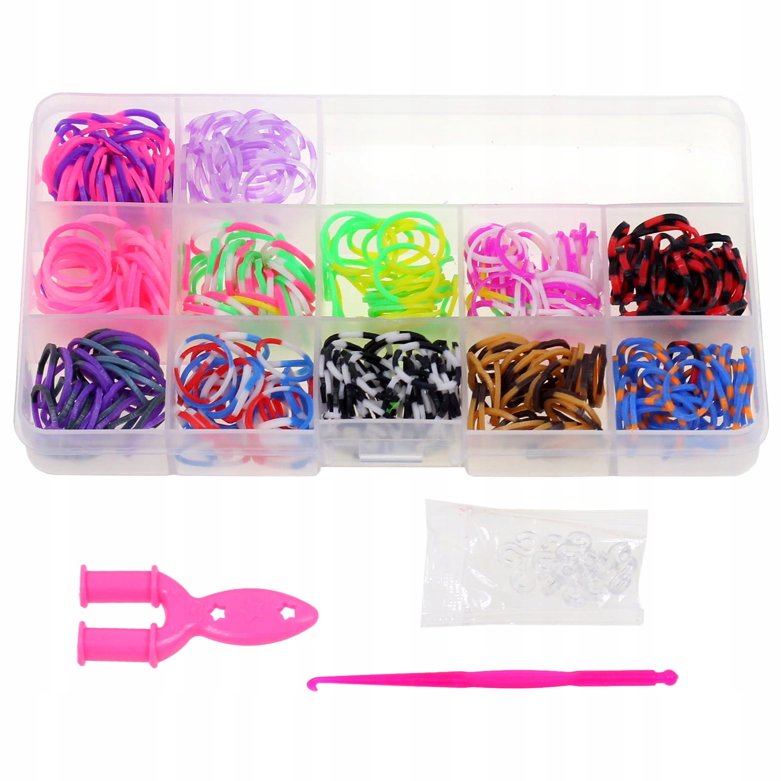 

Gumki do robienia bransoletek Loom Bands 500 szt.