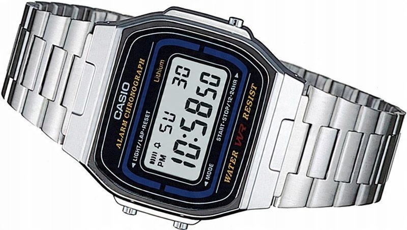 

Zegarek Casio A164WA-1V Retro Modny Sklep Gwar Fv!