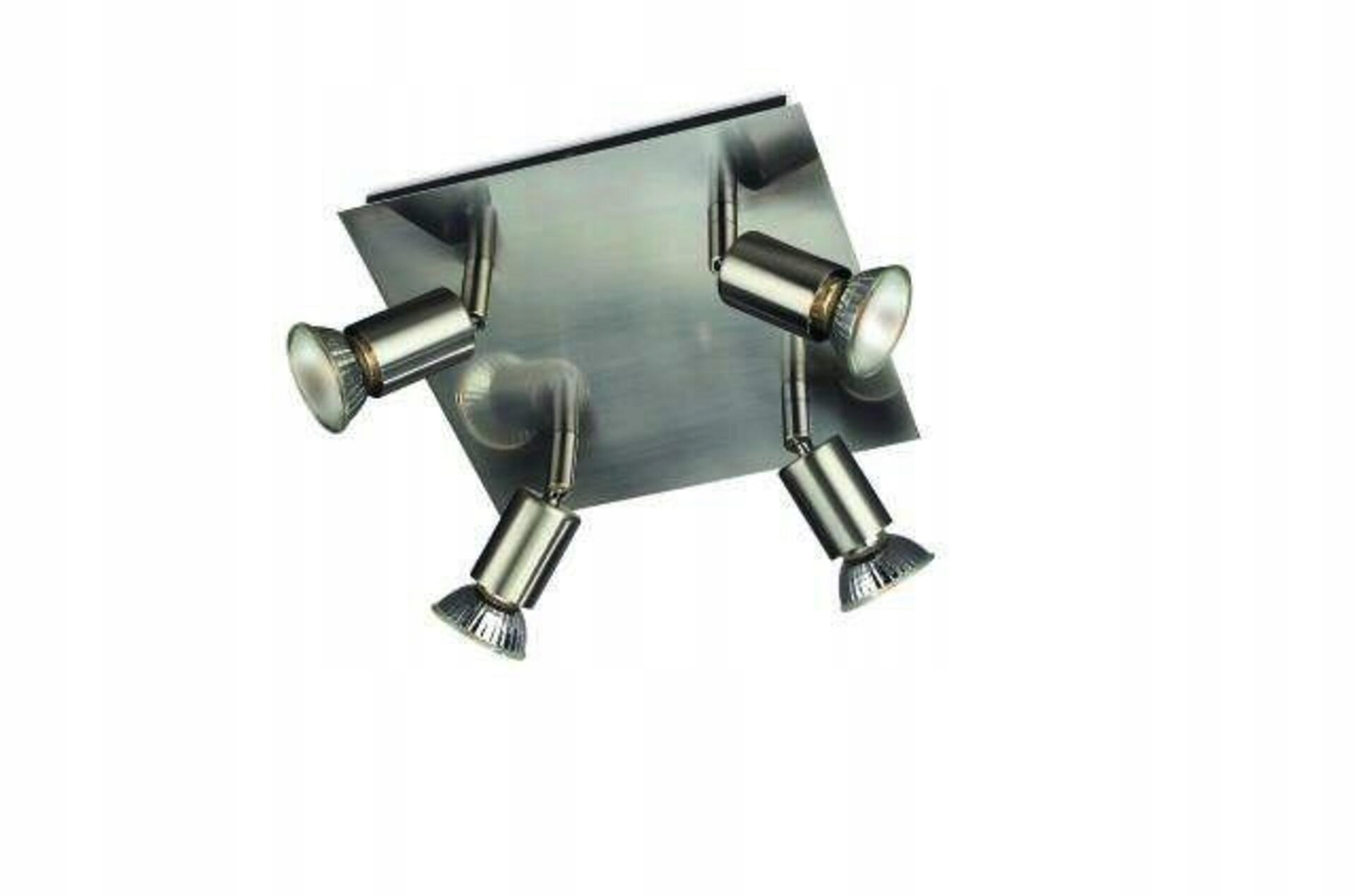 Philips Carrea 4xGU10 bodové svítidlo, nikl, stropní, otočné hlavice