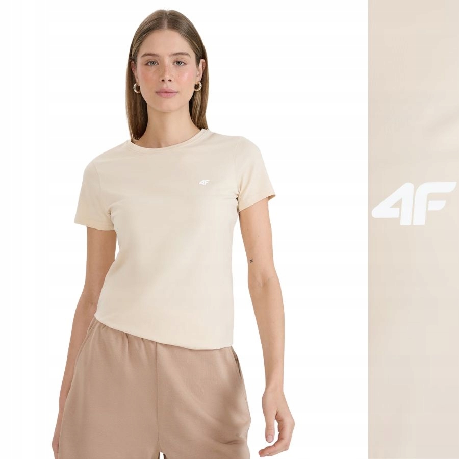 KOSZULKA DAMSKA 4F T-SHIRT PODKOSZULEK SPORTOWA NA CO DZIEŃ
