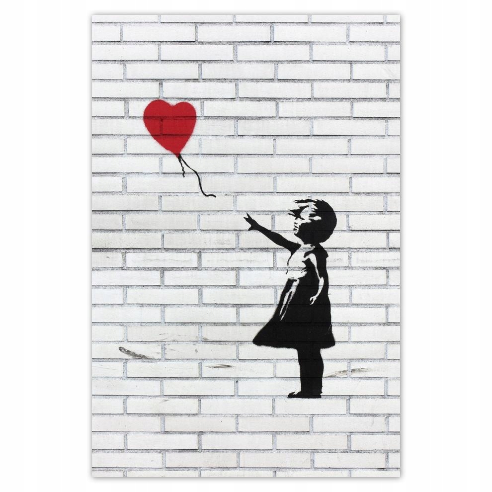 

Plakaty 40x60 Banksy Dziewczynka balon