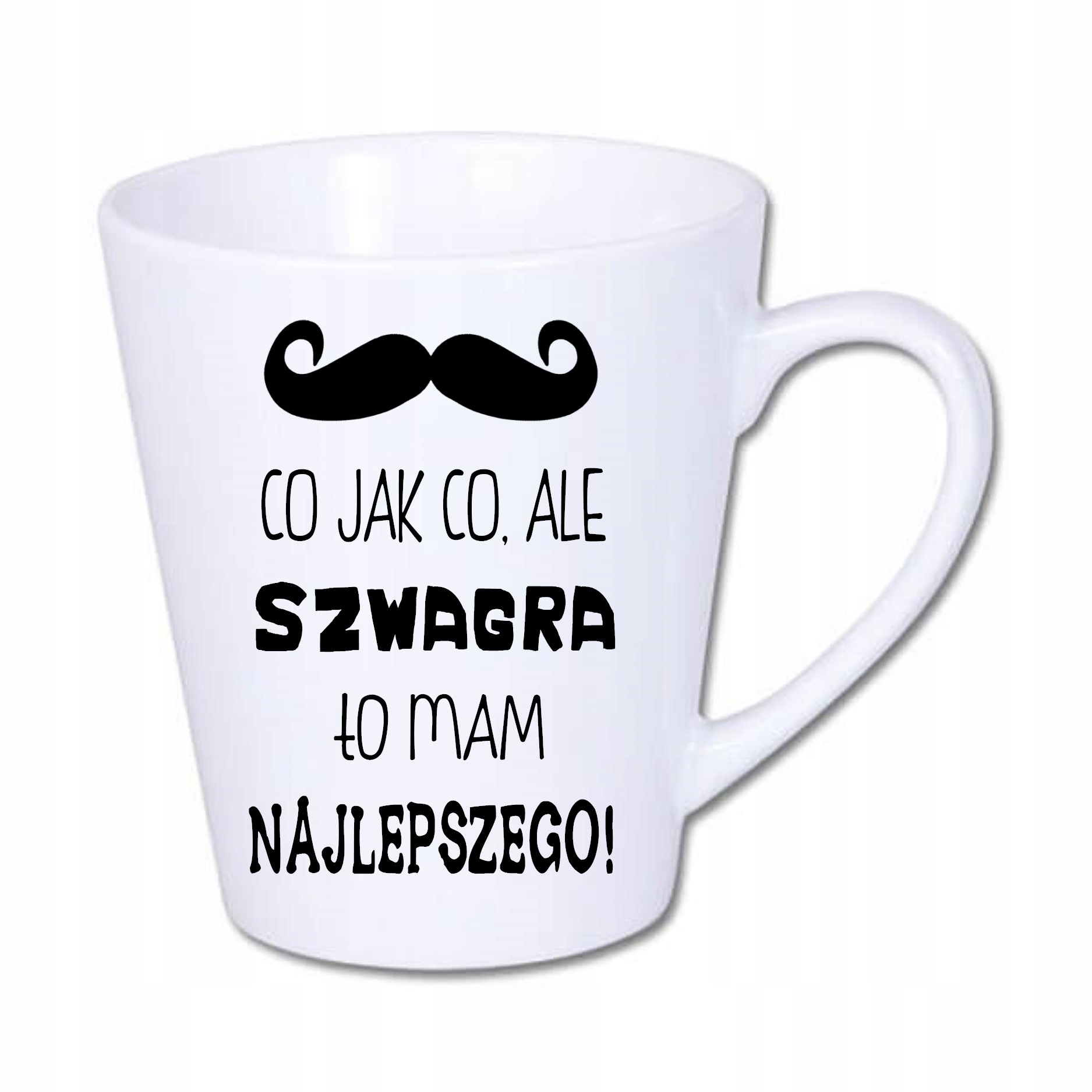 

Kubek latte dla szwagra