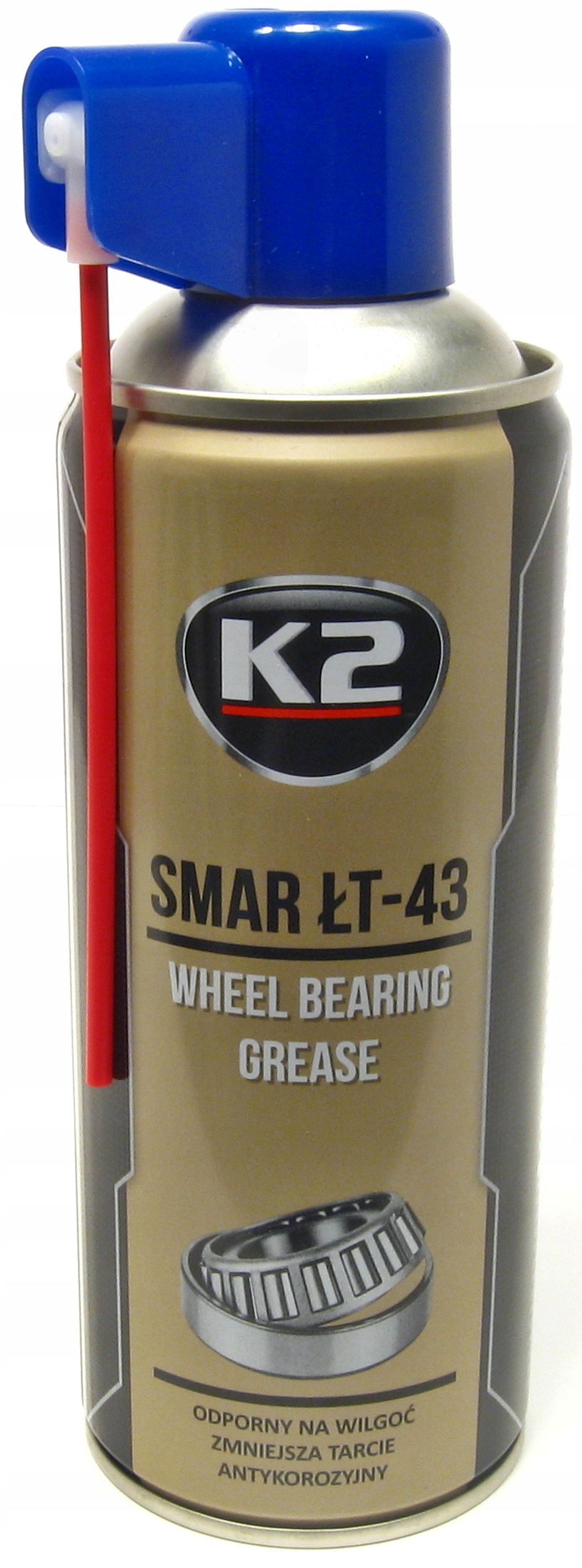 

K2 smar łożyskowy do łożysk ŁT-43 400ml spray
