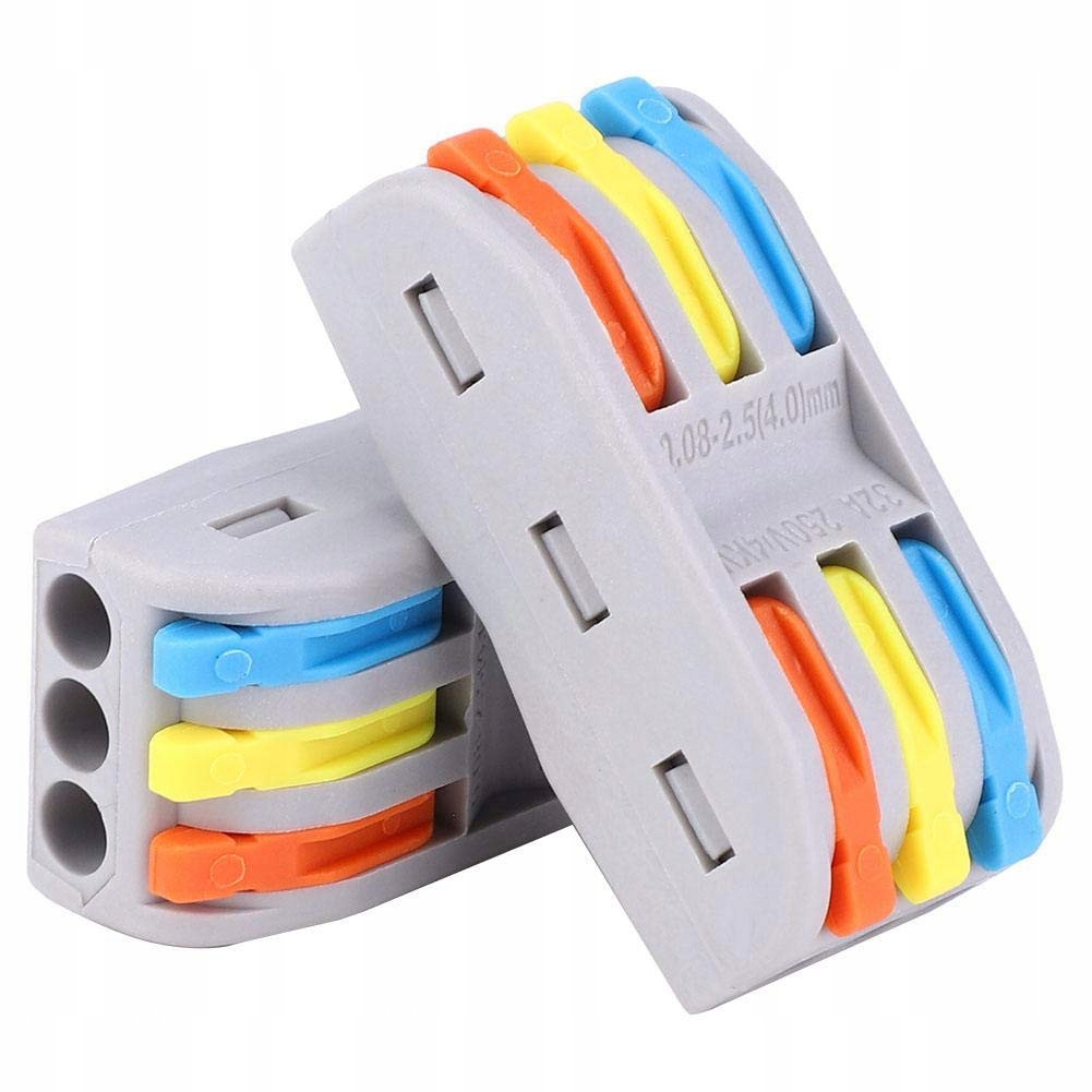 

Kostka Elektryczna Typ PCT-2-3 Dwustronna 3 Pin