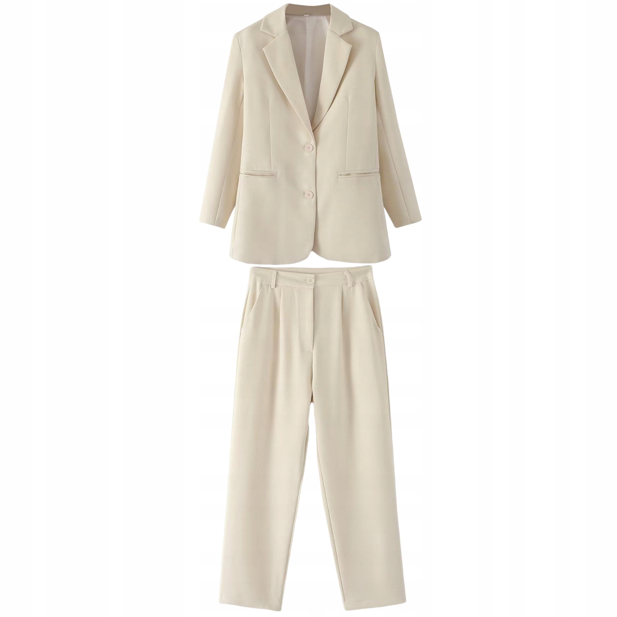 WYPRZEDAŻ WIOSENNA - GARNITUR DAMSKI MARYNARKA SPODNIE