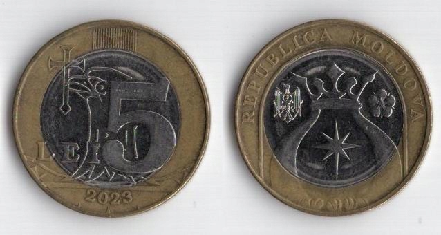 MOŁDAWIA 2023 5 LEI