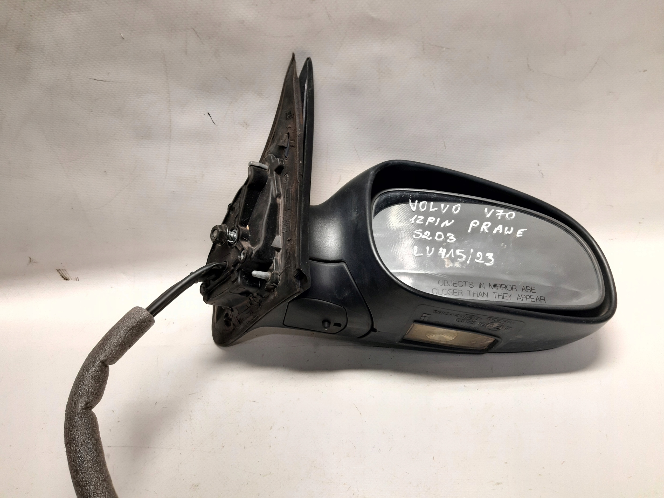 mirror right 12 PIN PODSWIETLANE VOLVO S60 V70