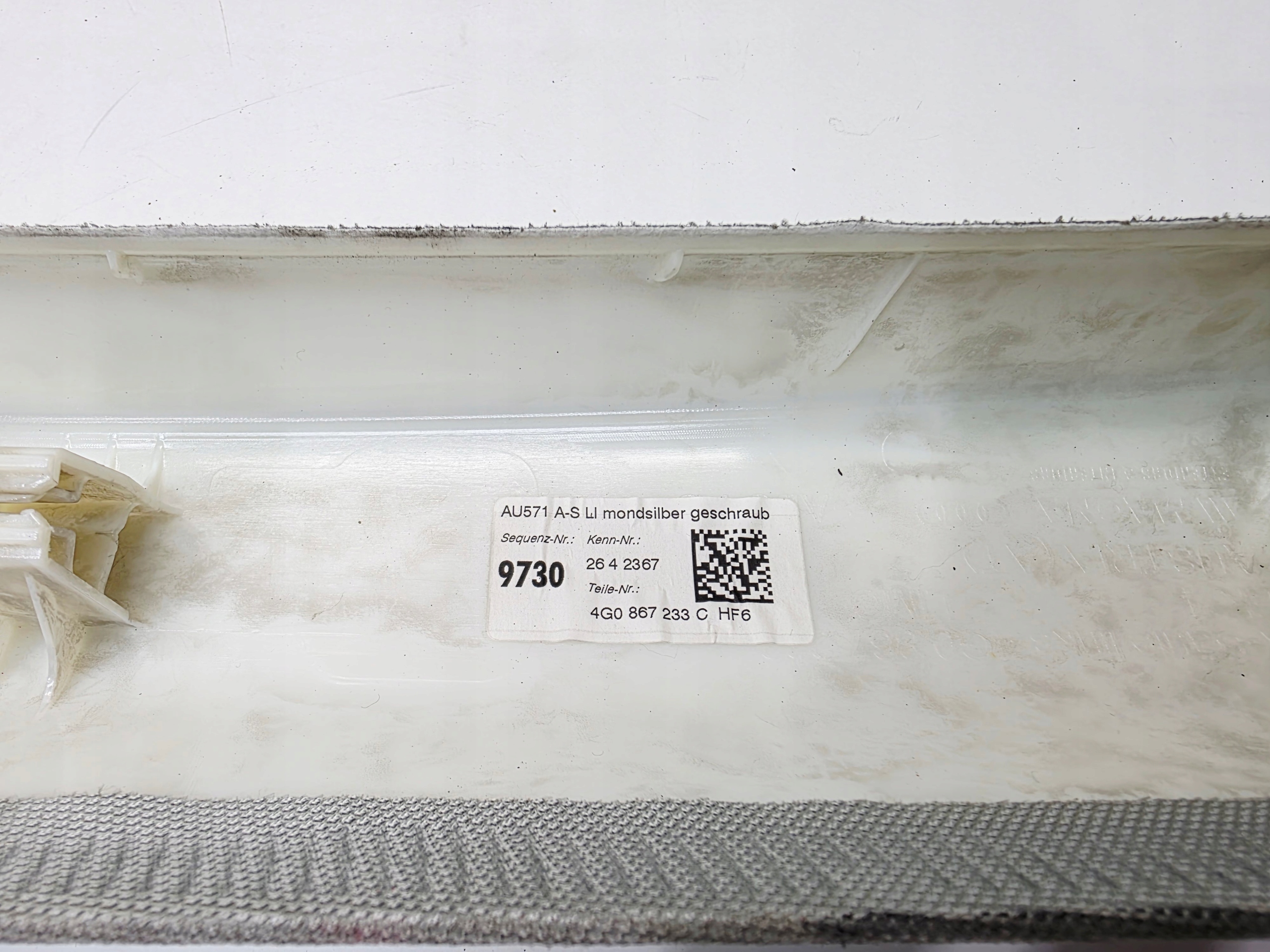 Blende Abdeckung SLUPKA A links AUDI A6 C7 4G0867233C HF6