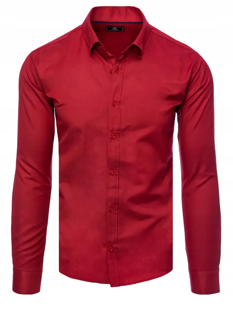 KOSZULA MĘSKA WE WZORY Z DŁUGIM RĘKAWEM roz. XL