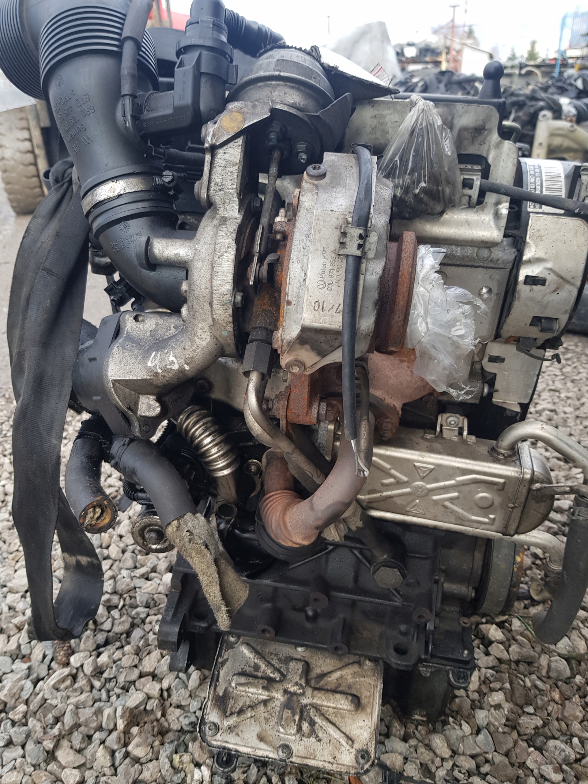 VW SEAT SKODA AUDI 1.2 TDI 2010 CFW engine complete KPL 172 TYS KM