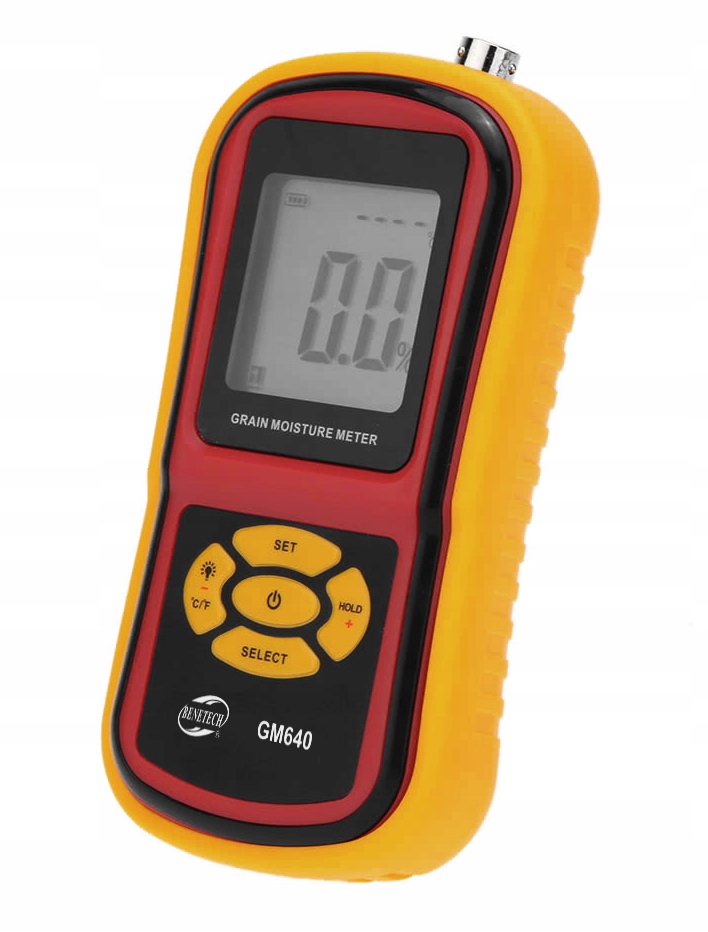 WILGOTNOŚCIOMIERZ PRECYZYJNY MIERNIK WILGOTNOŚCI ZIARNA ZBOŻA SONDA BATERIE Rodzaj higrometr