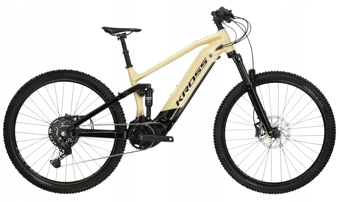 Kross Grist Boost 1.0 Beżowy Czarny Połysk 29" 730 Wh rozmiar L 16"