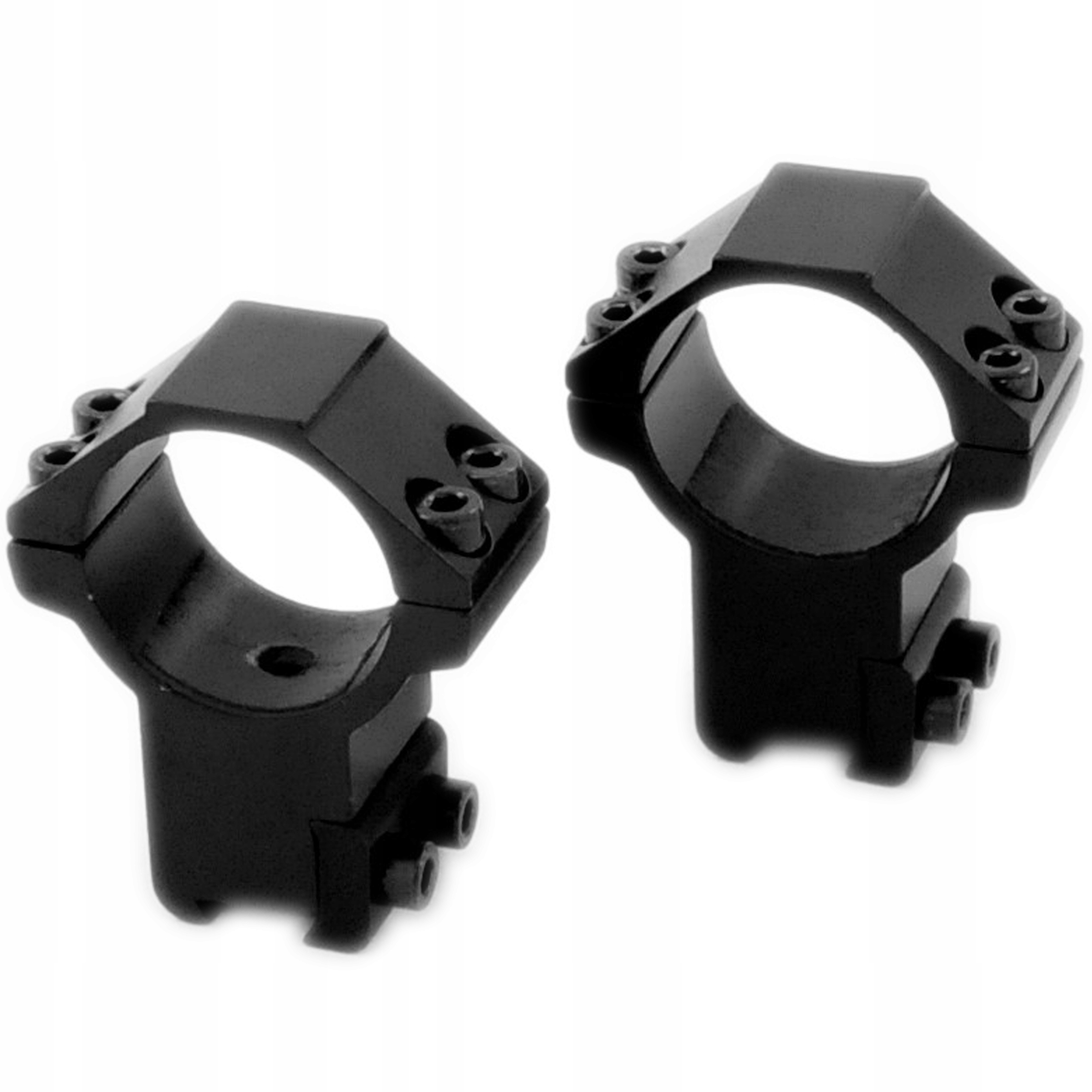 

Solidny Montaż uchwyty do lunety 30 / 11 mm Wysoki