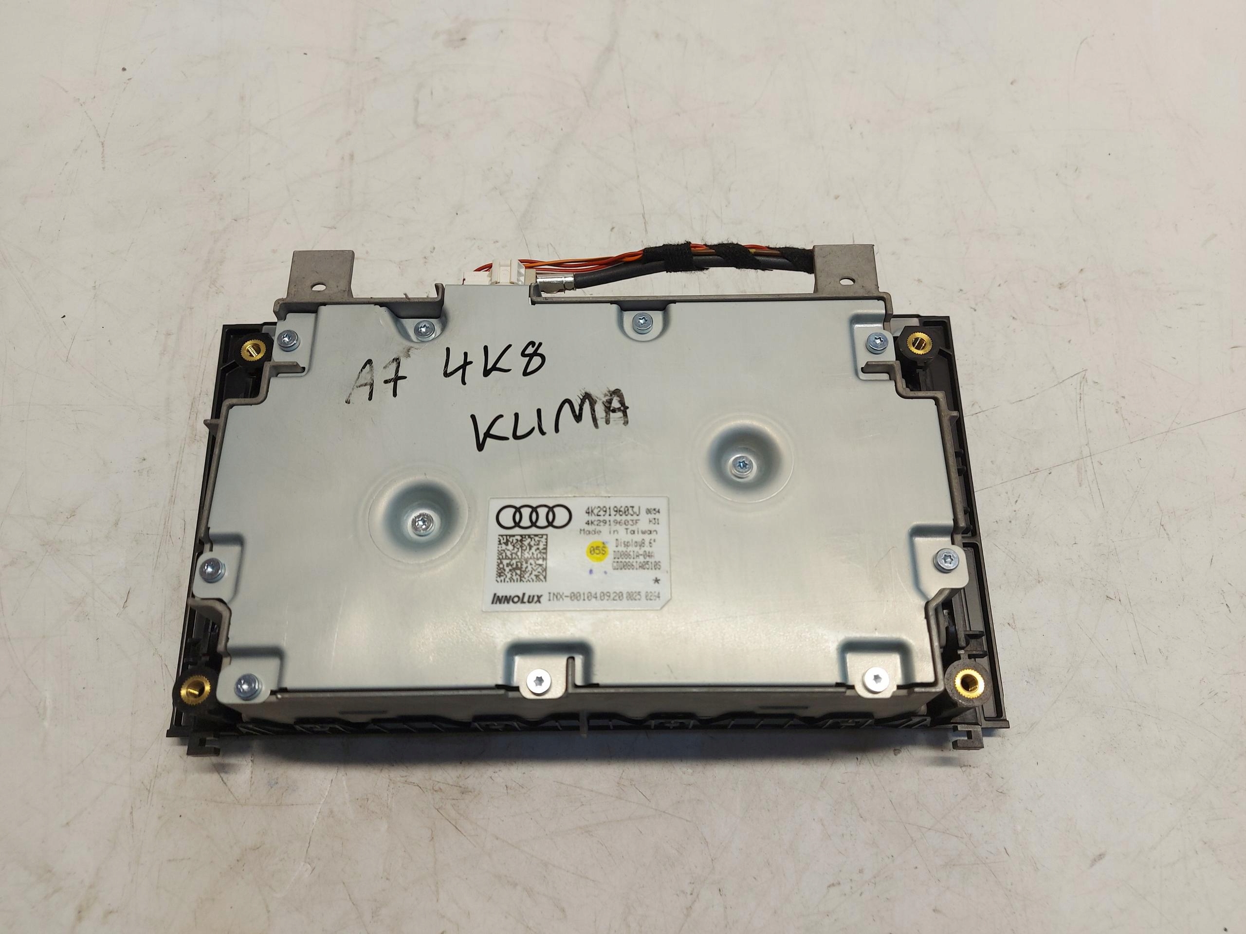 Audi A7 II 4K8 4M0 TFSI navigation EKRAN display 4K2919603J