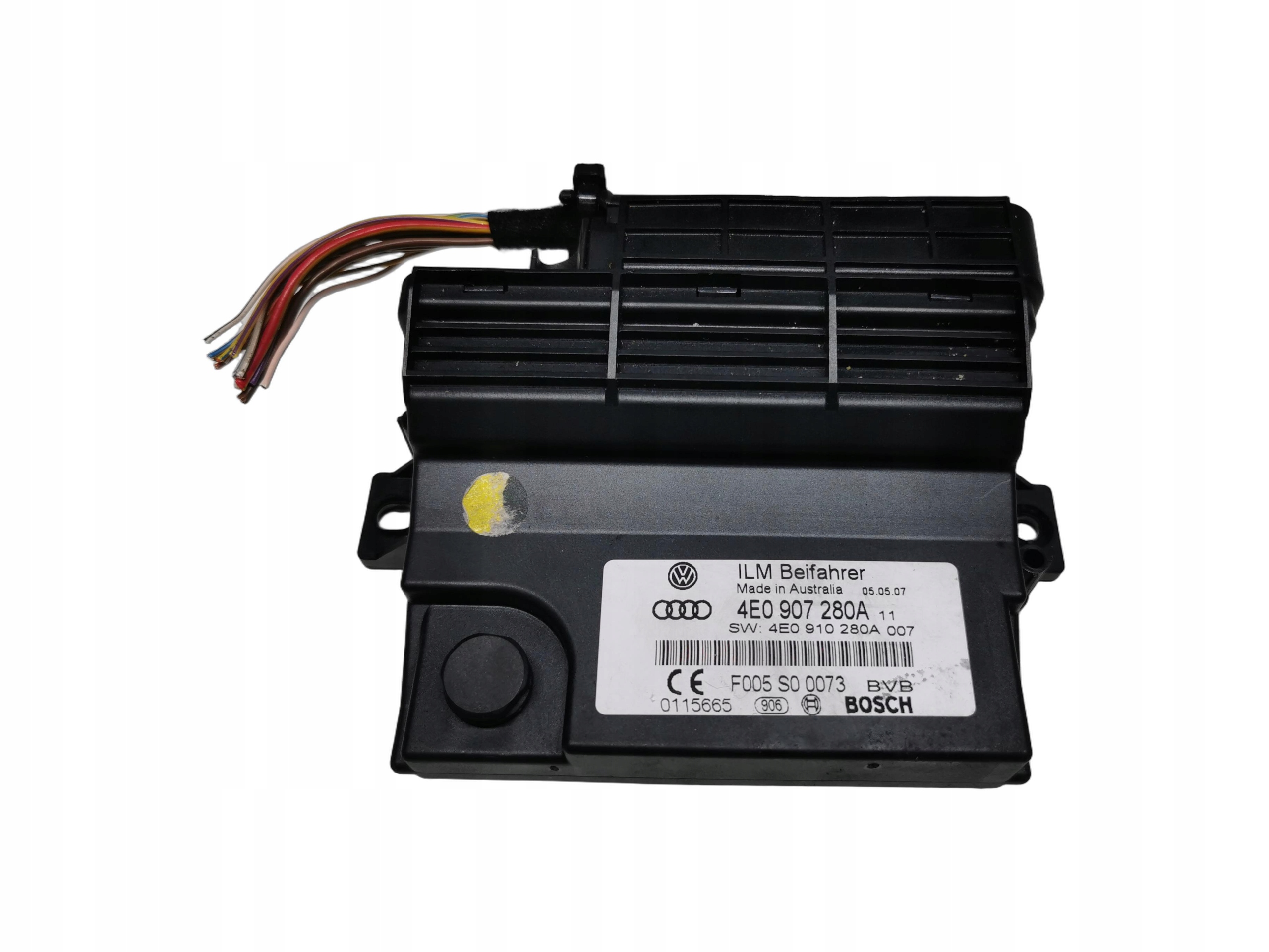 Steuergerät Batterie AUDI A8 D3 4E0907280A