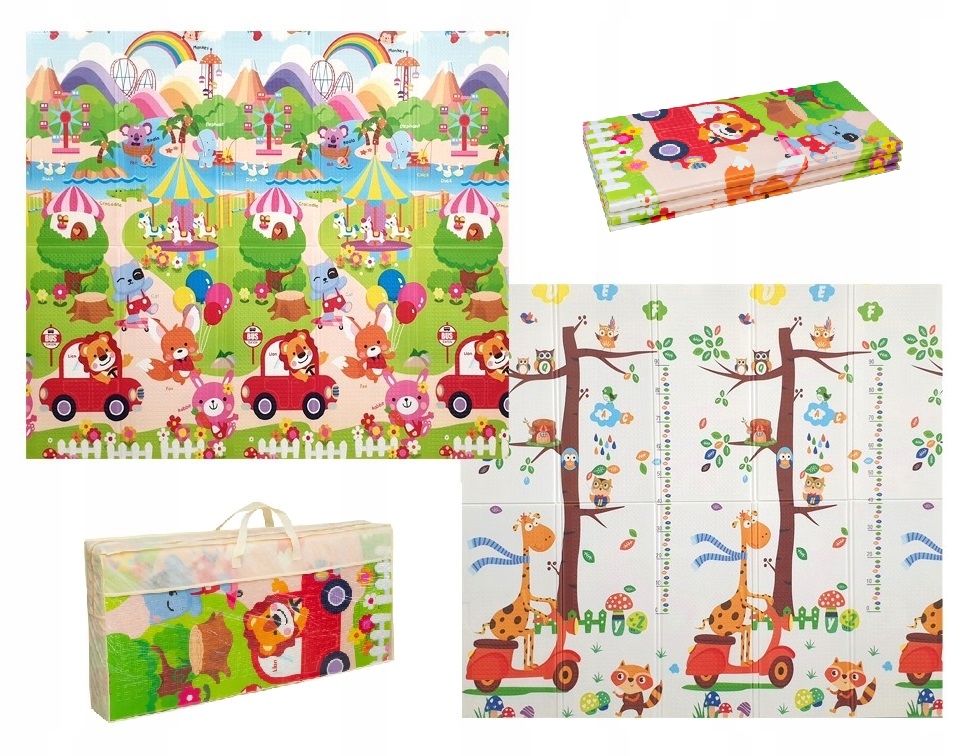 

Piankowa dwustronna Mata edukacyjna 180x200 (I166)