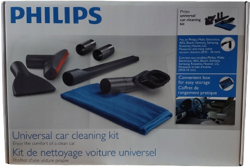 

Zestaw akcesoriów do czyszczenia samochodu Philips