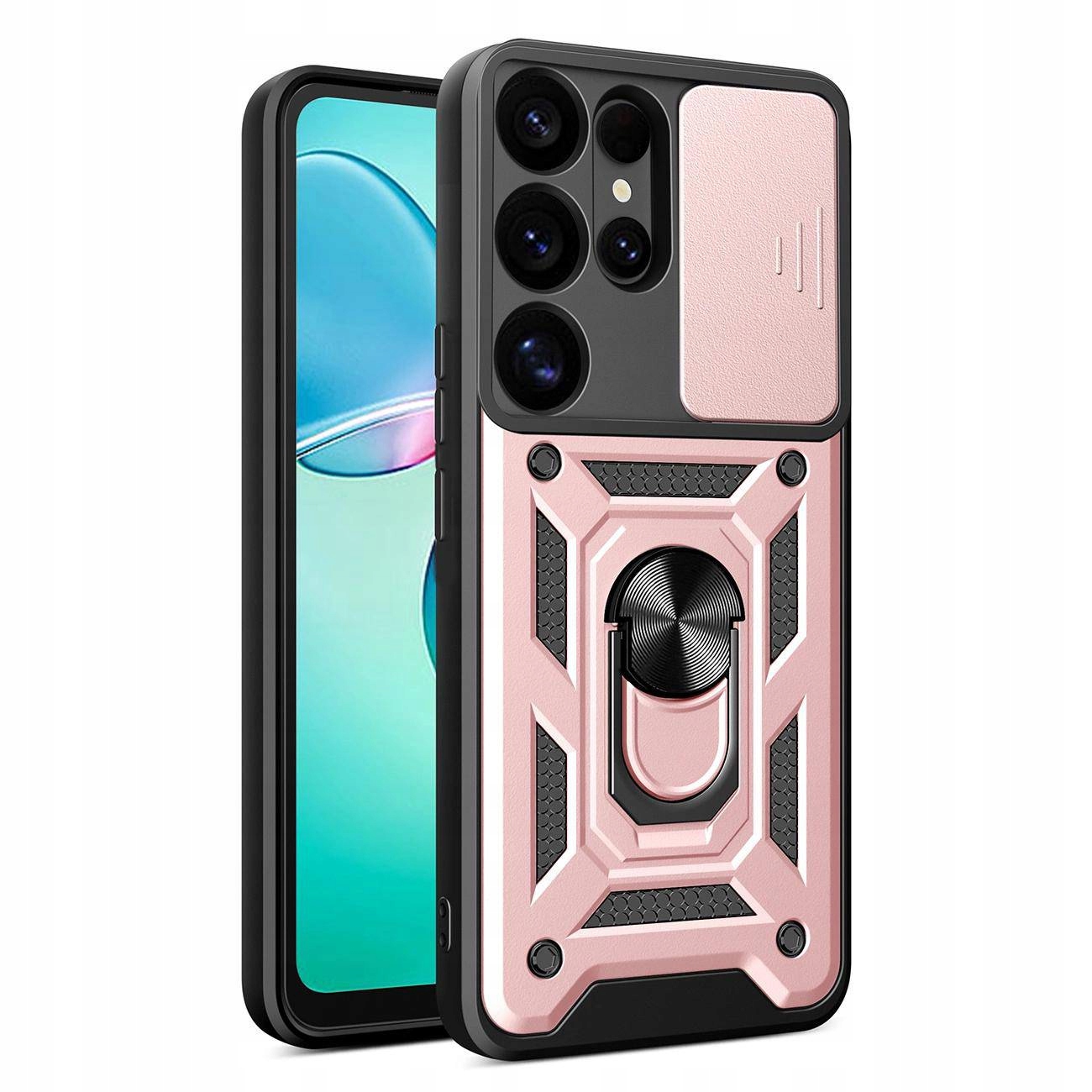 Etui Pancerne Hybrid Armor Camshield Do Samsung Galaxy S25 Ultra
