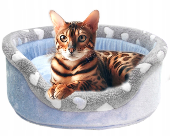 Levně Kotec potah pelíšek lehátko spaní pro kočky kočka savannah maine coon 65