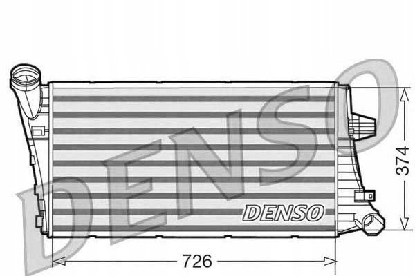 DENSO INTERCOOLER LDV MAXUS 2.5 D Producent części Denso
