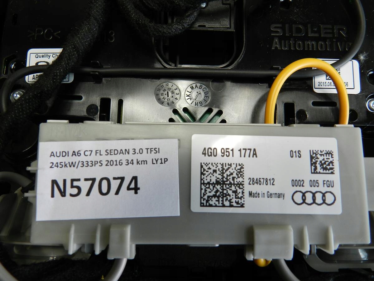 AUDI A6 C7 light cabs 4G0947135F 4G0951177A