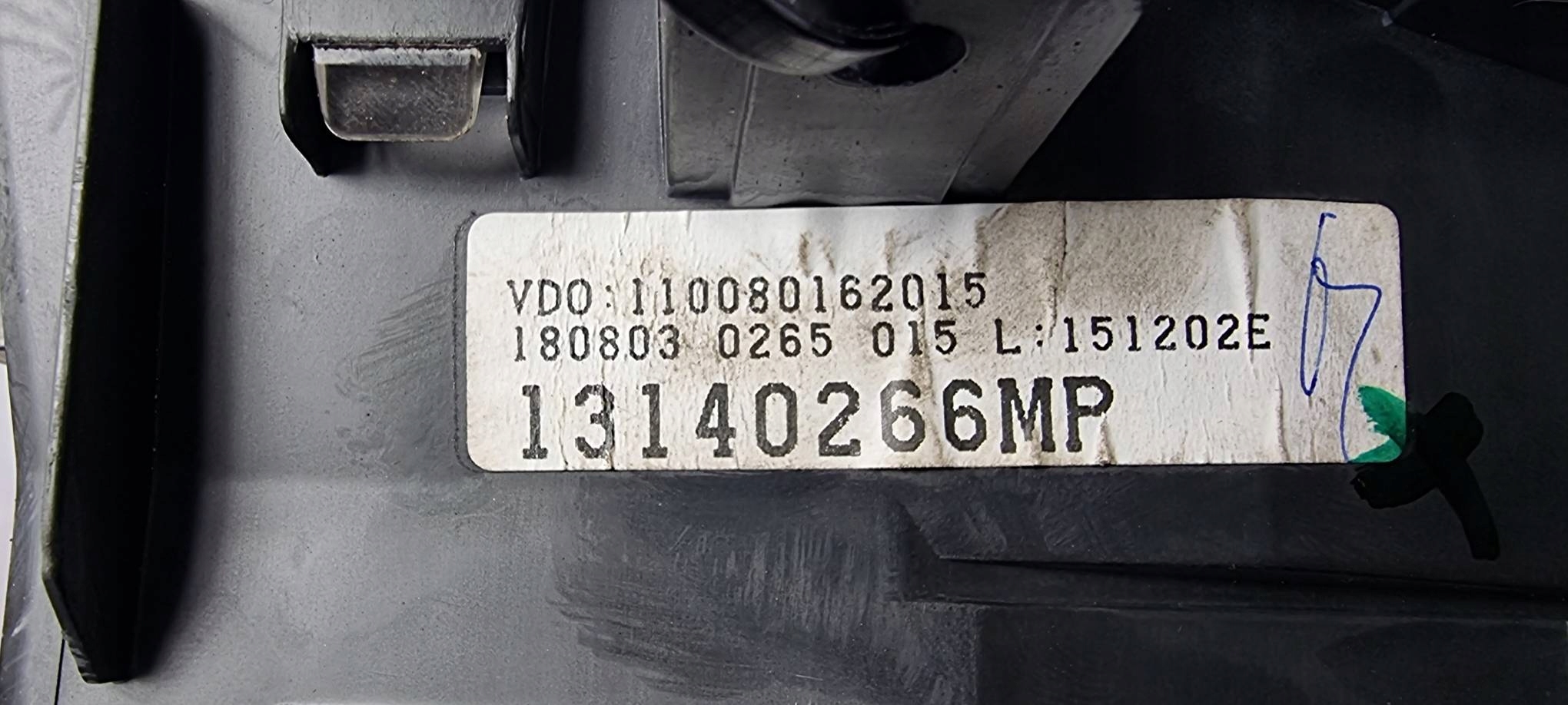 dials clock 13140266MP OPEL MERIVA A