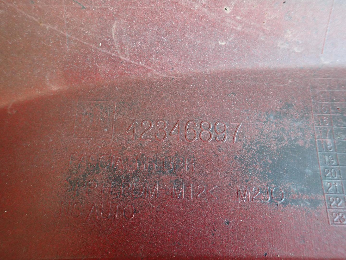 bumper rear part rear OPEL KARL 2015- 42346897